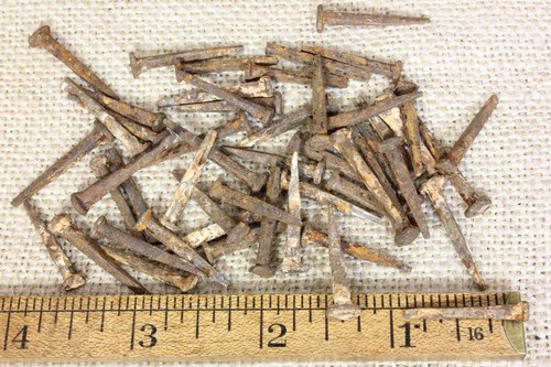 Old square nails 50 - 1”,