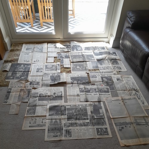 Old vintage orig newspaper - vintage,