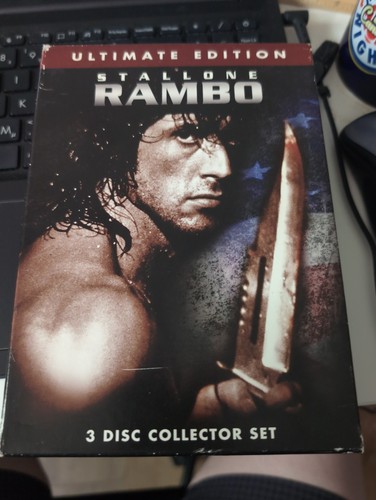Stallone rambo dvd - box, set