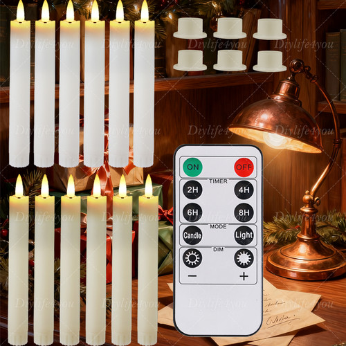 6pcs remote control flickering - 6pcs,