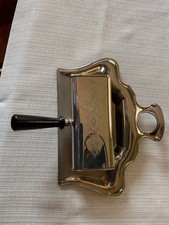 Vtg. Silver-Plated Crumb Brush