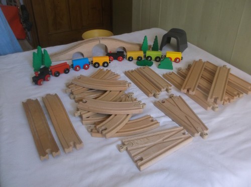 Ikea wooden train - ikea,