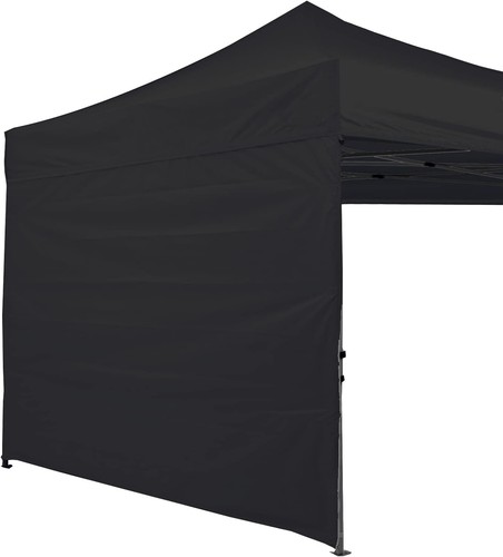 Black canopy sidewall - black,