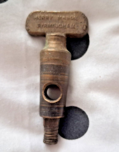 Solid brass barrel tap harry - brass,