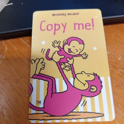 Yoto card monkey music - -,