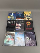 Lot of 9 DVDs Rock Band