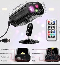 BLACK FRIDAY SALE Party Disco Light with Remote Control USB Powered
