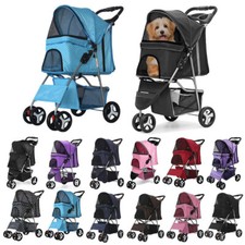 3/4 Wheels Foldable Pet