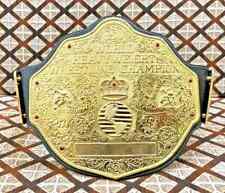 BIG GOLD World Heavyweight Championship Replica Tittle Belt Adult 6MM DieCasting