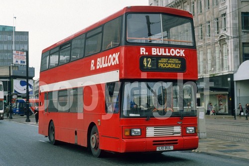Bus photo bullock - bullock, (cheadle)