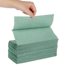Paper Hand Towels 1 Ply Green