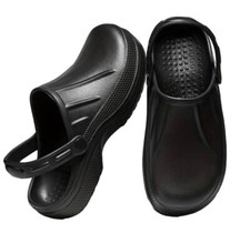 Mens Clogs Shoes Black Sandals