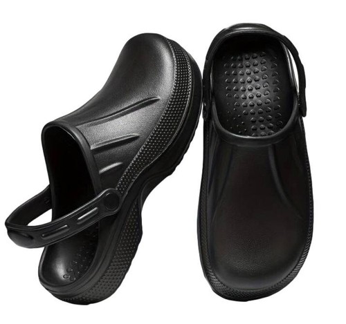 Mens clogs shoes black sandals - mens,