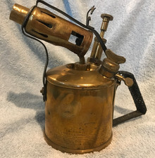 ANTIQUE BRASS BLOW TORCH