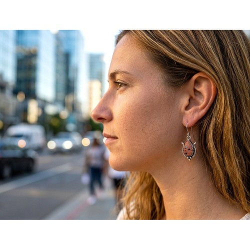Zuni earrings native american - earrings,