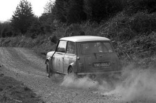 Mini clubman BRC Rally Car 1971 Racing Old Photo 7