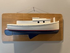 Antique Half Hull Wooden Ship