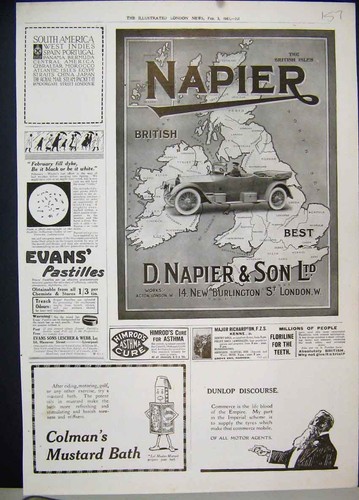 Old vintage print 1917 - vintage,