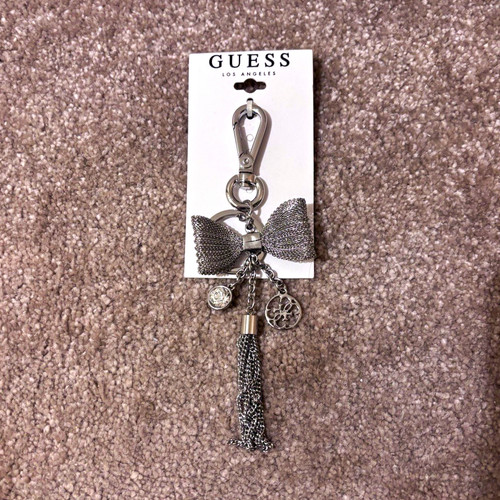 Guess silver tone metal - silver-tone,