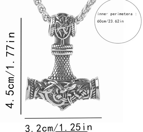 Men stainless steel - steel, norse