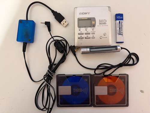 Sony r55 minidisc recorder - sony, mz-r55
