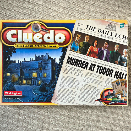 Waddingtons cluedo murder - cluedo,
