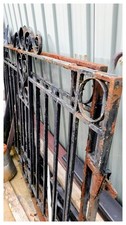 Wrought Gates  8ft In Total  APR 4FT HIGH  £40 ONO
