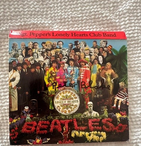 Peter blake signed - peter, sgt