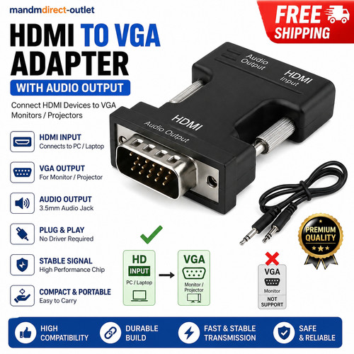 Hdmi vga adapter cable - vga,
