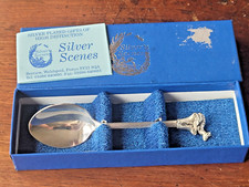 SILVER SCENES (WALES) BOXED TEA SPOON-294