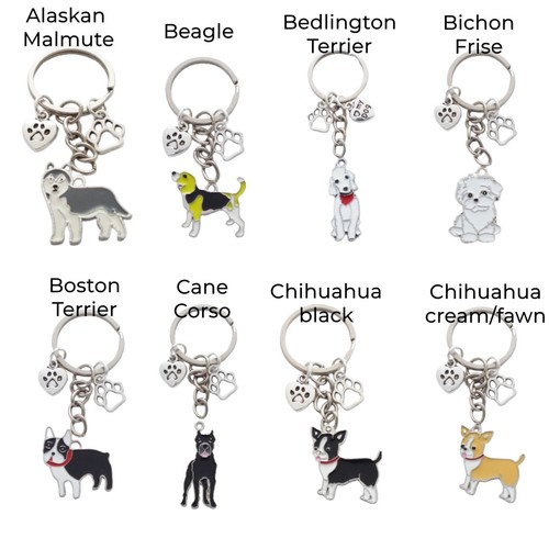 Love dog coloured enamel - love, my
