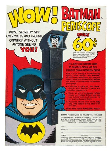Vintage batman periscope - vintage,
