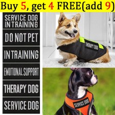 1x Service Dog Patches for