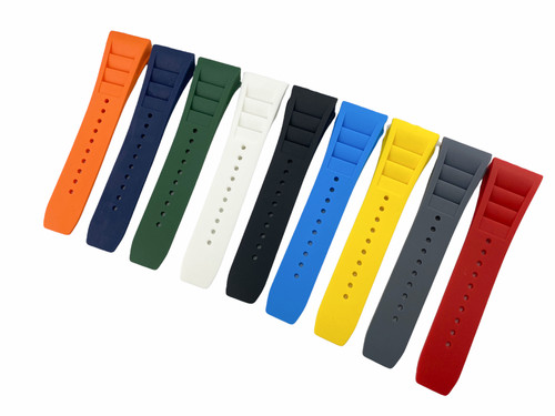 25mm silicone rubber strap - 25mm,