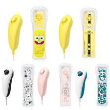 Built in Motion Plus Remote Controller Nunchuck Kit For Nintendo Wii Wii U