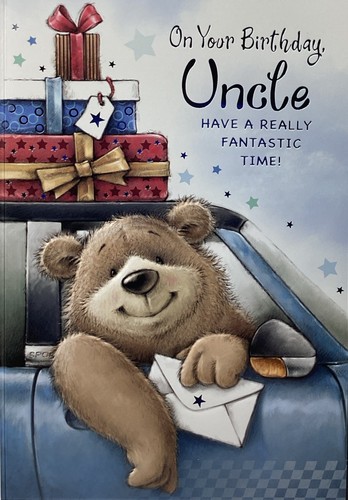 Uncle birthday card - uncle,