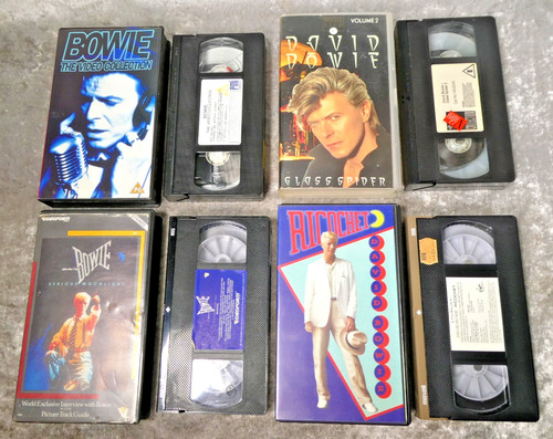 Vhs music video tapes david - vhs,