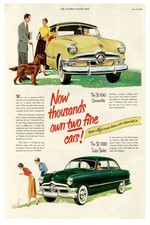 Vintage 1950s ford car - vintage,