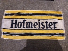 Hofmeister German Lager Beer Towel Breweriana for Bar or Man Cave Cheap Rare
