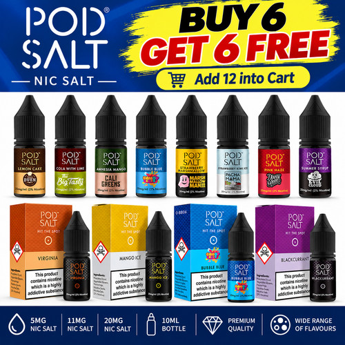 Pod salt liquid nic - salt, 5mg