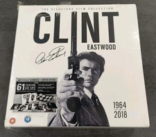 Clint Eastwood The Signature Film Collection Blu-ray 63Disc Set Read Description