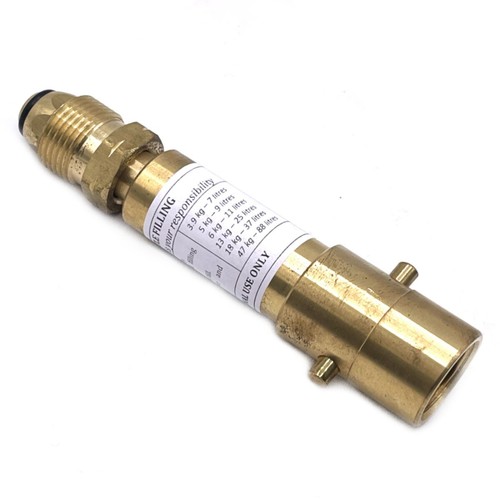 Adapter swivel gas - adapter, bottle