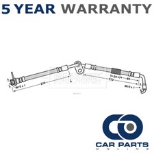 Brake Hose Front Right CPO