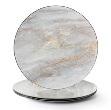 Set marble effect grey - set, of