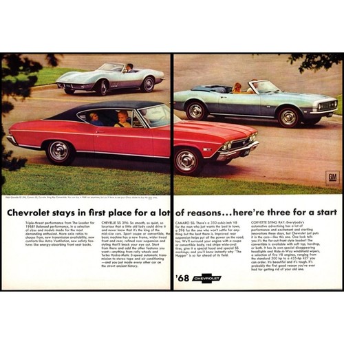 1968 chevy chevelle camaro - chevy,