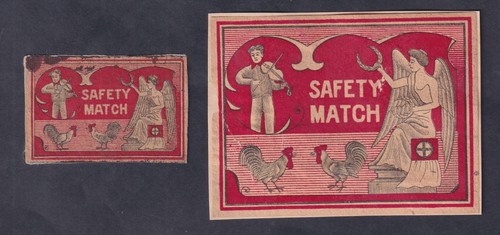 Old matchbox label japan - ,