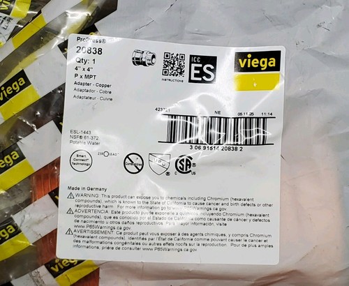 Viega 20838 propress - xl,