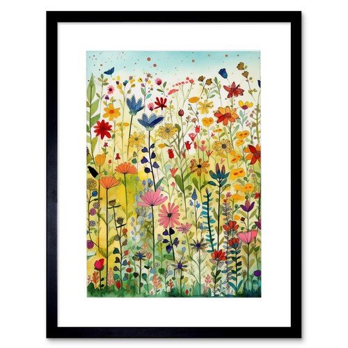 Mixed wildflower bloom - mixed,