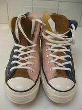 CONVERSE HI TOP boots 9.5 blue