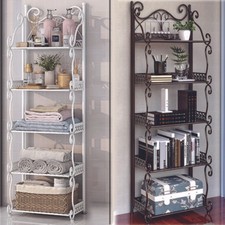 Slim Metal Bathroom Storage